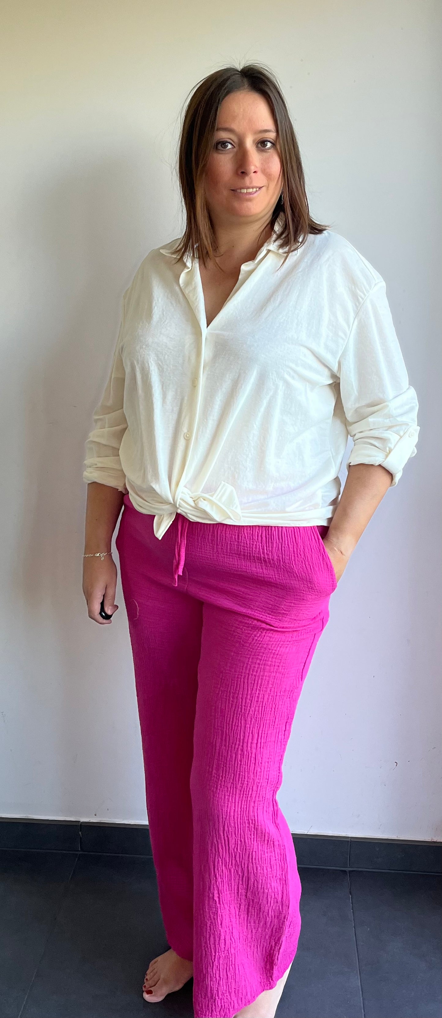 Broek roze tetra